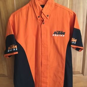 KTM Racing Button Up